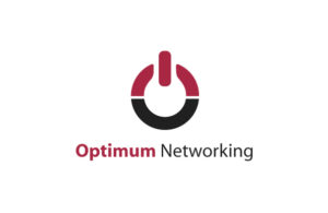 brand identity optimum-networking-logo